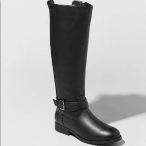 Universal Thread Wendy tall riding boots buckle